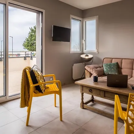 Tribord, Appt Avec Terrasse Et Vue Mer, Parking Saint-Come-de-Fresne Exterior photo